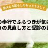 老犬の歩行でふらつきが気になるときの見直し方と受診の目安