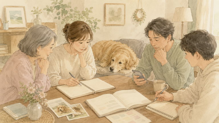 別れが近づく前に、家族で決めておきたいこと