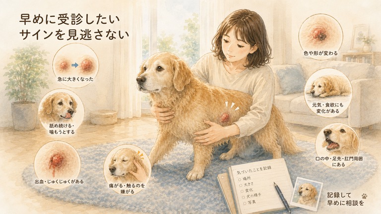 早めに受診したいサインを知っておく