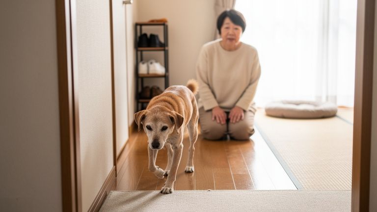 「いつもと違う歩き方」を落ち着いて見る