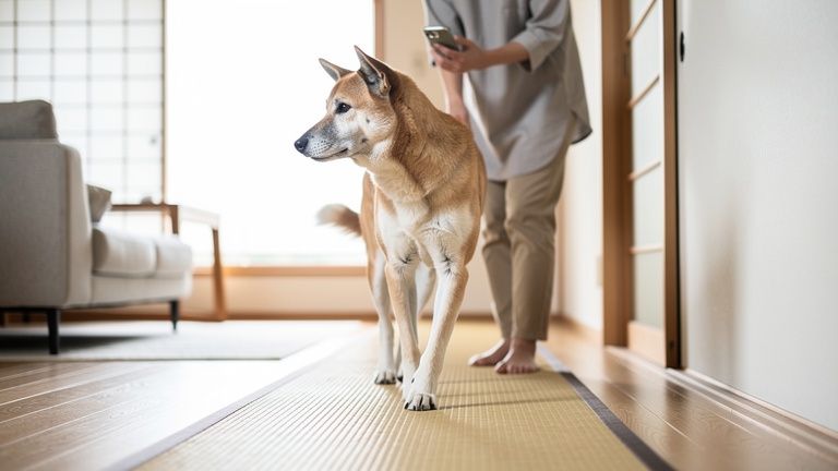 シニア期の愛犬の家庭でできる歩行チェック