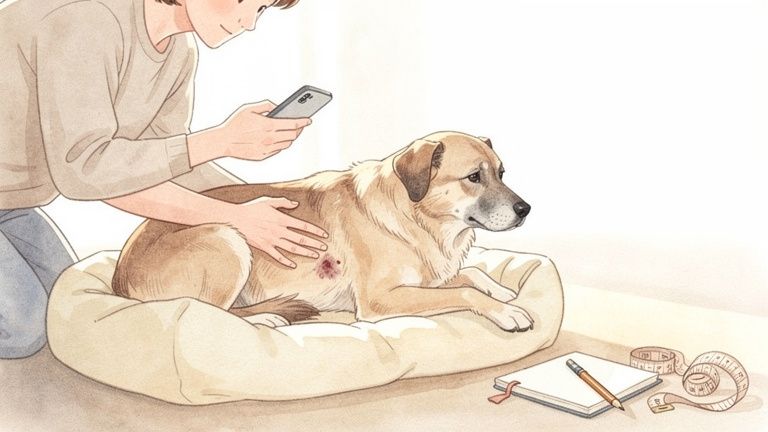 しこりに気づいた日は、落ち着いて記録する日