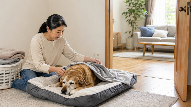 シニア犬・寝たきり犬・持病犬がいる家庭の選び方